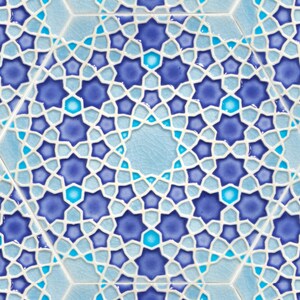 Purple Moroccan Tiles - Backsplash Tiles - Kitchen Tile - Bathroom Tile - Shower Tile - Moroccan Coaster  - Ceramic Tiles - Geometric Tiles