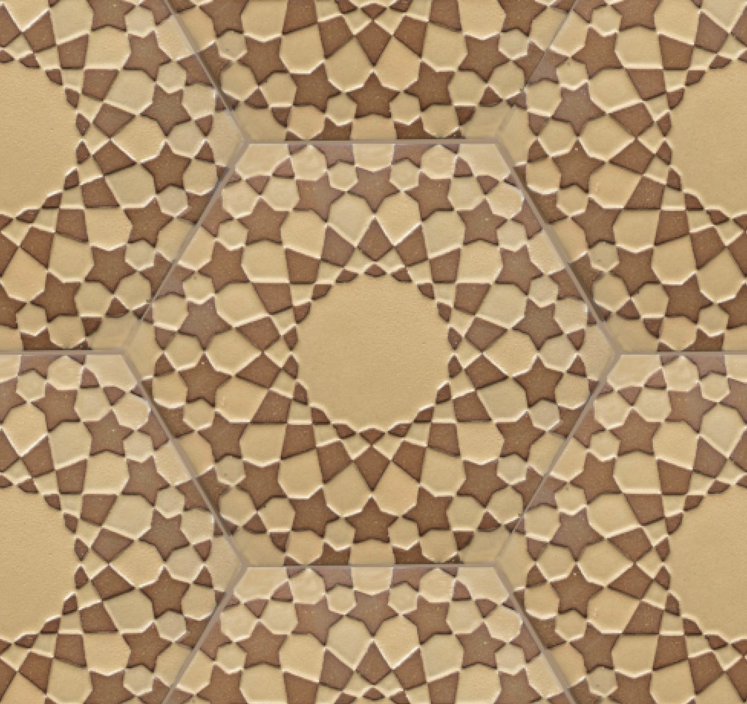 Kitchen Tiles Beige Moroccan Tiles Hand Painted Tiles Backsplash Tiles