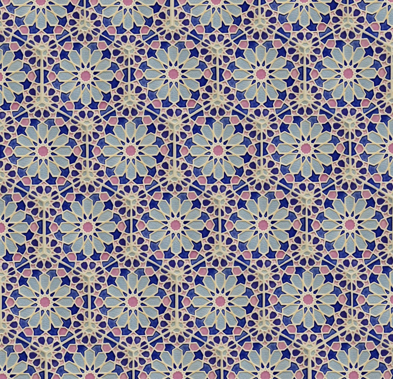 Hand Painted Moroccan Tiles Ceramic Accent Kitchen Image 0