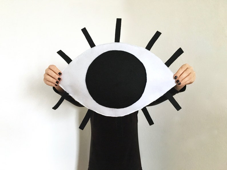 The EYE AUGE Pillow Felt Pillow Decoration Felt Large