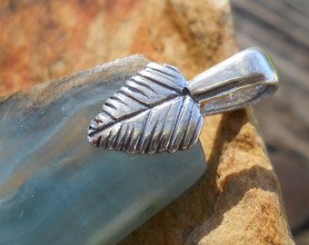Glue On Bail, Sterling Silver Bail, Solid Silver Bail