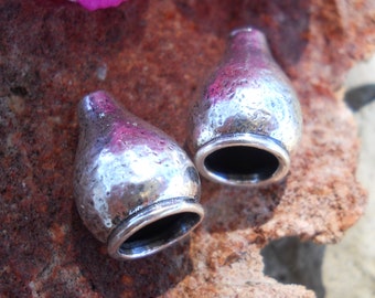 Sterlingzilveren kegels: benodigdheden voor het maken van sieraden (15 x 10 mm)