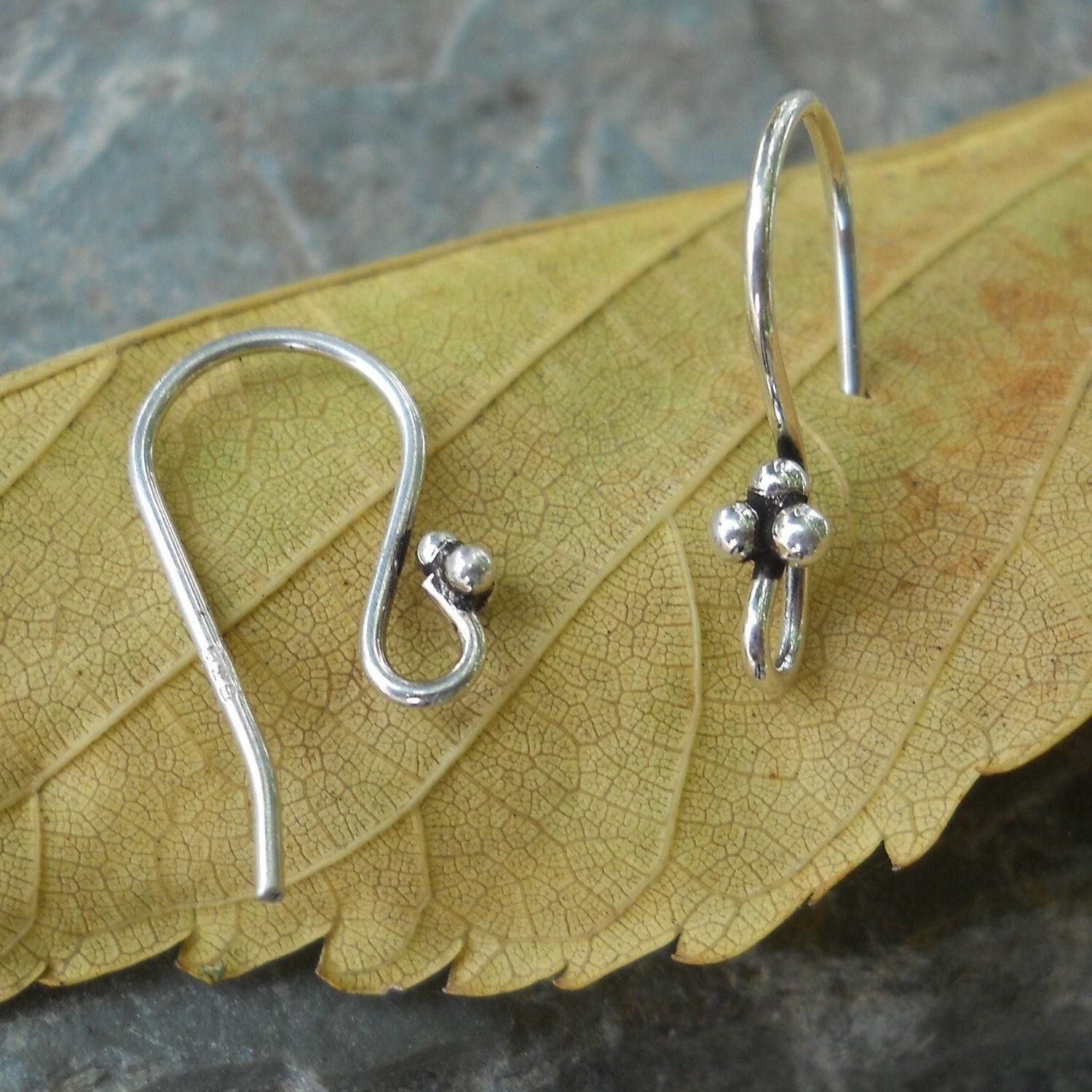 Sterling Silver Earring Wires – Laughing Frog Studio