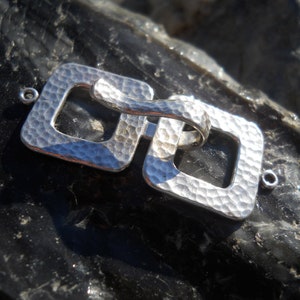 Haken und Öse, Sterling Silber Haken und Öse