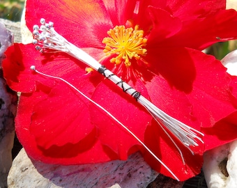Sterling Silver Headpins: 23 Gauge Wire, 4.0mm Ball, 3.5" Long
