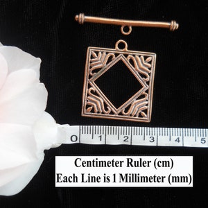 Solid Copper Toggle, TL196CU, Solid Copper Toggle Ring and Toggle Bar ...