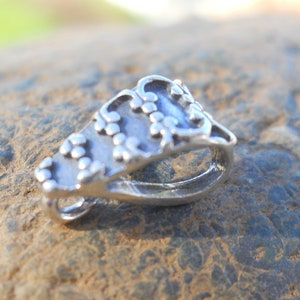 Sterling Silver Floral Bail with Open Loop (3x5mm)