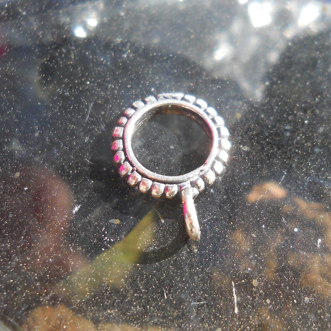 Sterling Silver Bail With Closed Loop (13 Mm X 9 Mm) - Etsy