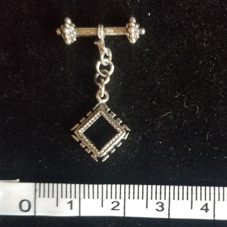 Small Toggle With Toggle Bar and Extender Chain TL113L Size: - Etsy