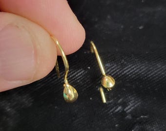 Vermeil Ear Wires with Loops