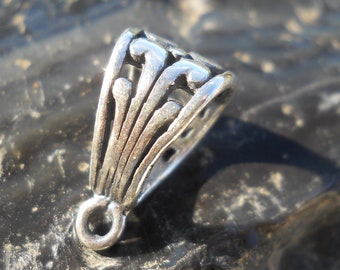 Sterling Silver Bail with Closed Loop