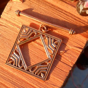 Solid Copper Toggle, TL196CU, Solid Copper Toggle Ring and Toggle Bar ...