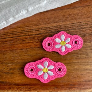 Flower Shoe Charms, Lace Charms