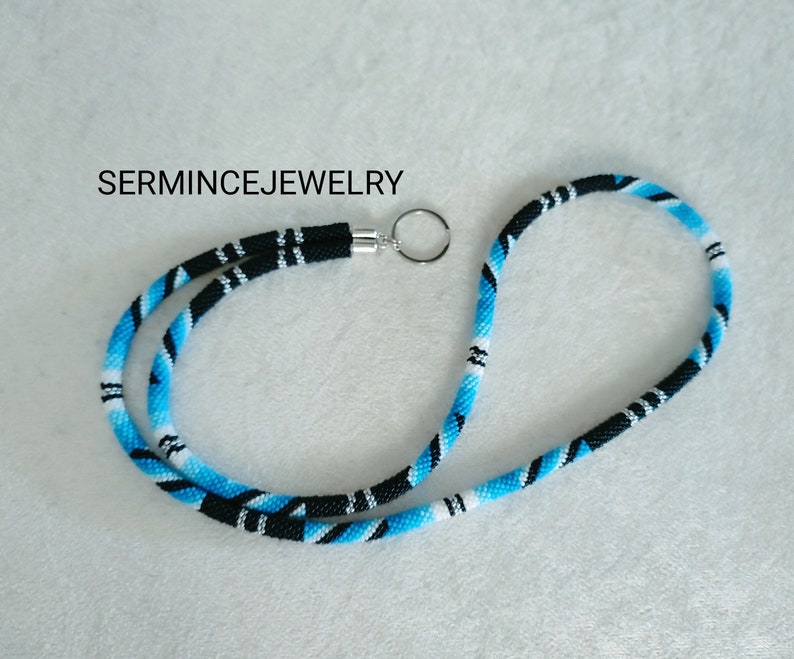 Necklace Lanyard Native American Style Lanyards Teacher Etsy