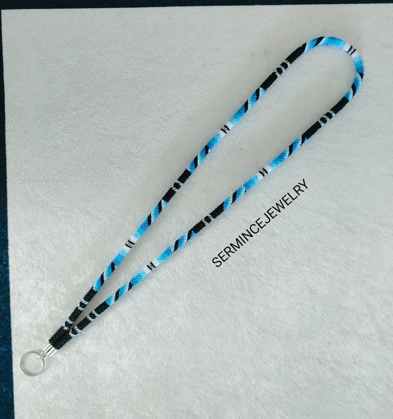 Necklace Lanyard Native American Style Lanyards Teacher Etsy