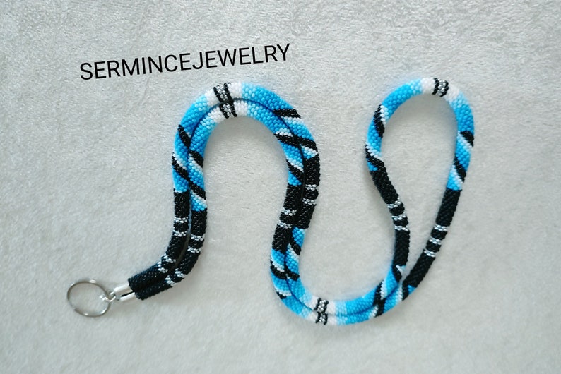 Necklace Lanyard Native American Style Lanyards Teacher Etsy