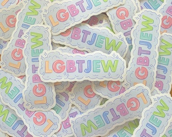 LGBTJEW sticker
