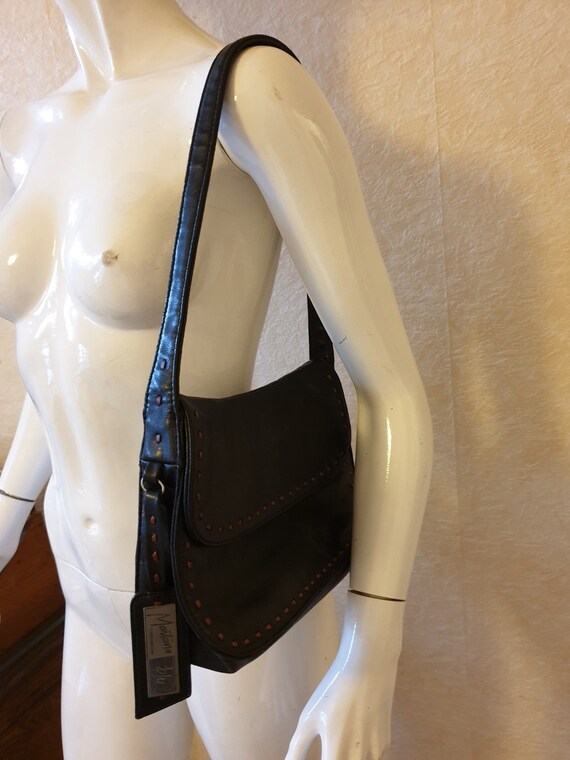 【Montana】NYLON & LEATHER BAG archive Vintage, Sac, Montana Blu - Etsy