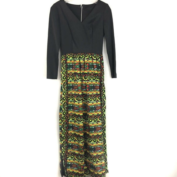 etsy maxi dress with sleeves