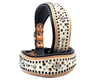 fancy western dog collars