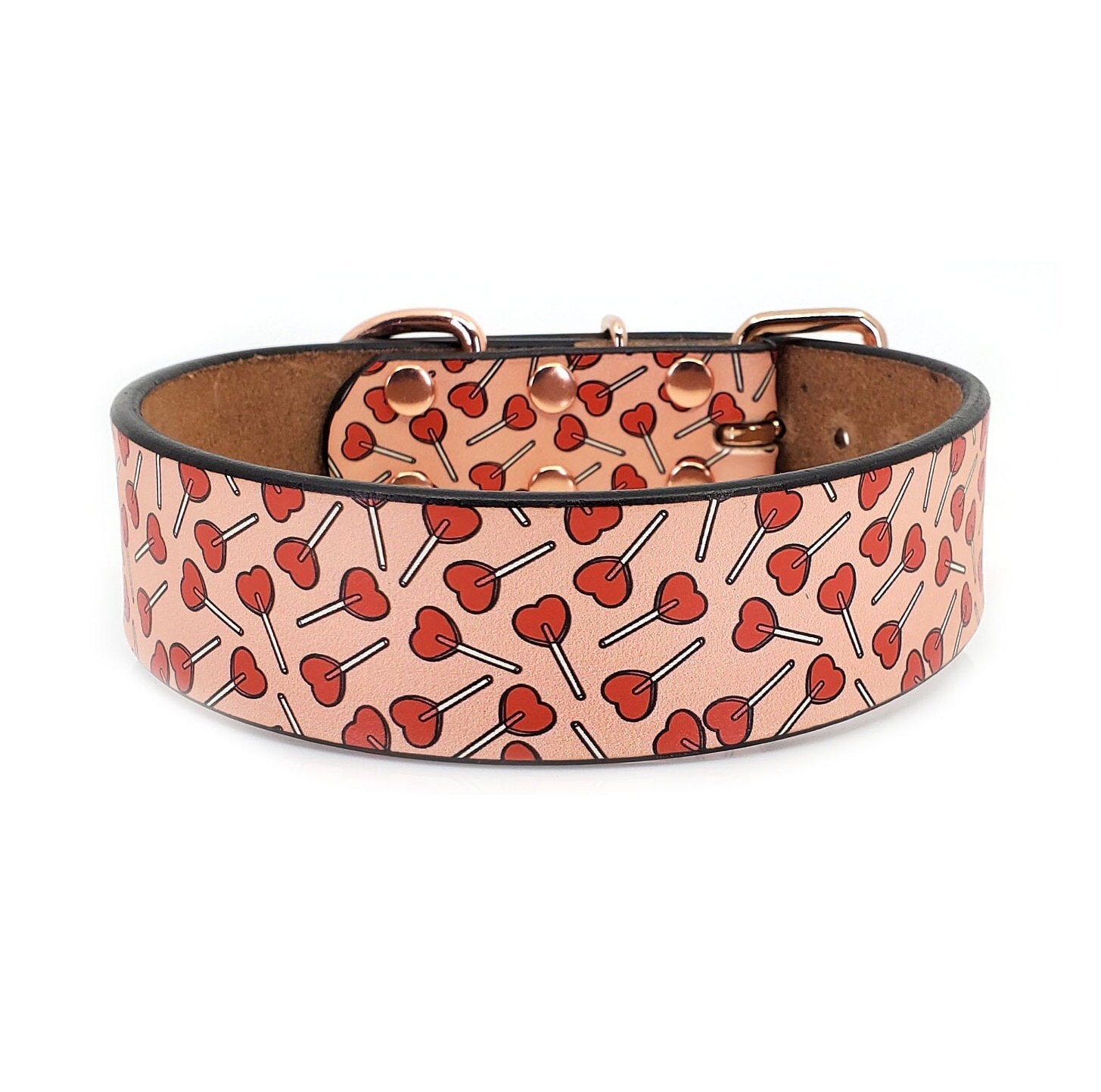 Cute Dog collar Heart Dog Collar Candy Collar Dog Love Etsy.de