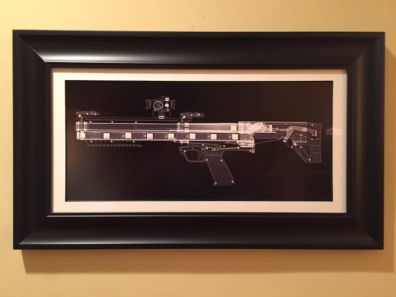 Kel Tec KSG CAT Scan Gun Print Ready to Frame Etsy