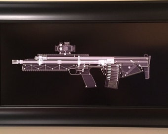 Kel Tec RDB rifle print