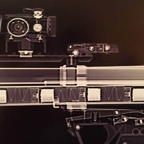 Kel Tec KSG CAT scan gun print ready to frame