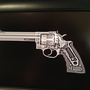 Ruger GP100 Revolver print ready to frame image 2