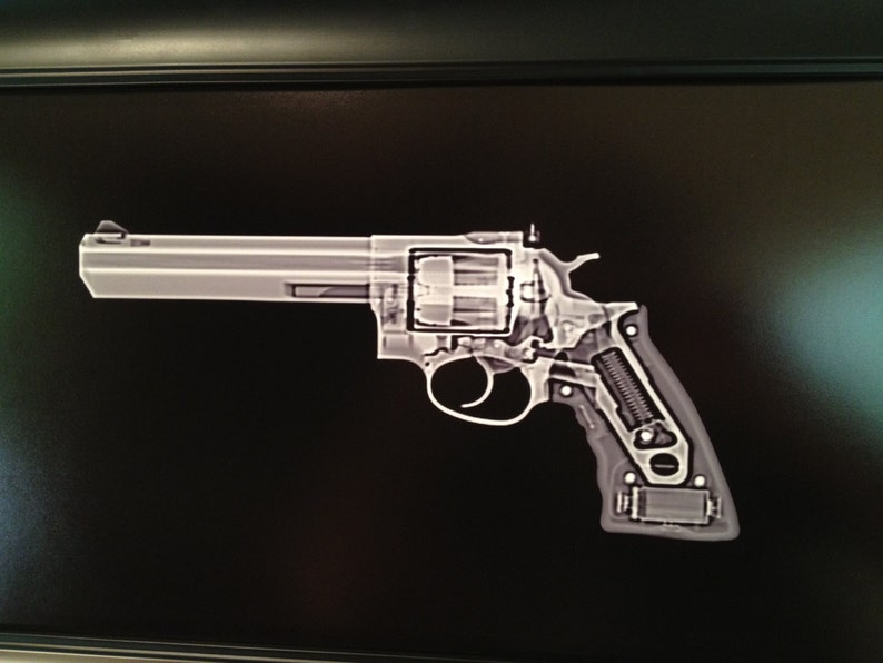 Ruger GP100 Revolver print ready to frame image 2