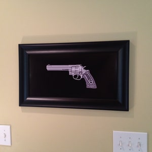 Ruger GP100 Revolver print ready to frame image 3
