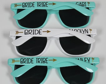 Personalized Sunglasses, Wedding Favors, Bachelorette Gifts, Bachelorette Party Favors, Destination Wedding, Flower Girl Sunglasses