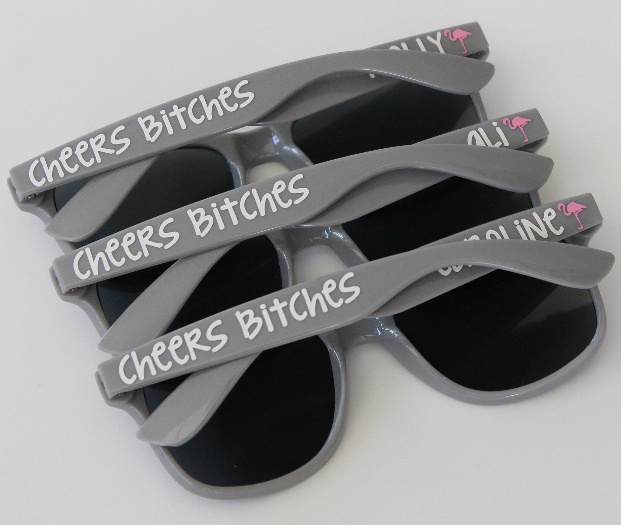 Personalized Sunglasses, Custom Wedding Favors, Bachelorette Gifts, Bachelorette Party Favors, Girls Weekend, Birthday Sunglasses