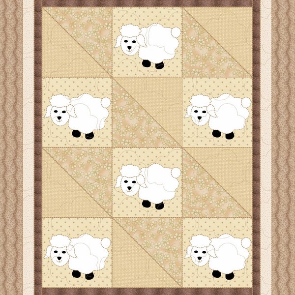 Sheep Quilt Pattern - Etsy