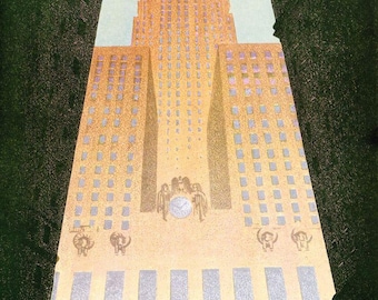 Digital Print of Art Deco cover of The Chicagoan Magazine July 5, 1930 - Chicago Board of Trade