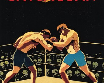 The Chicagoan Magazine - digital print of cover - September 10, 1927 - Dempsey/Tunney Fight