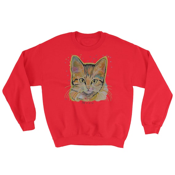 kitten sweatshirt