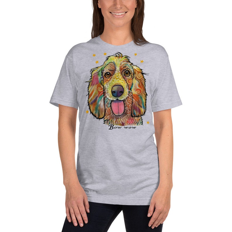 Women's Dog TShirt American Apparel Dog TshirtWomen Etsy