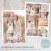 Christmas Card, Christmas Card Template, Merry Christmas, Happy Christmas Card, Family Card, Photoshop template, AC068 - INSTANT DOWNLOAD 