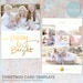 Christmas, Card, Holiday Template, Religious Card, Xmas template, Photography template, Photoshop template,AC038-INSTANT DOWNLOAD 