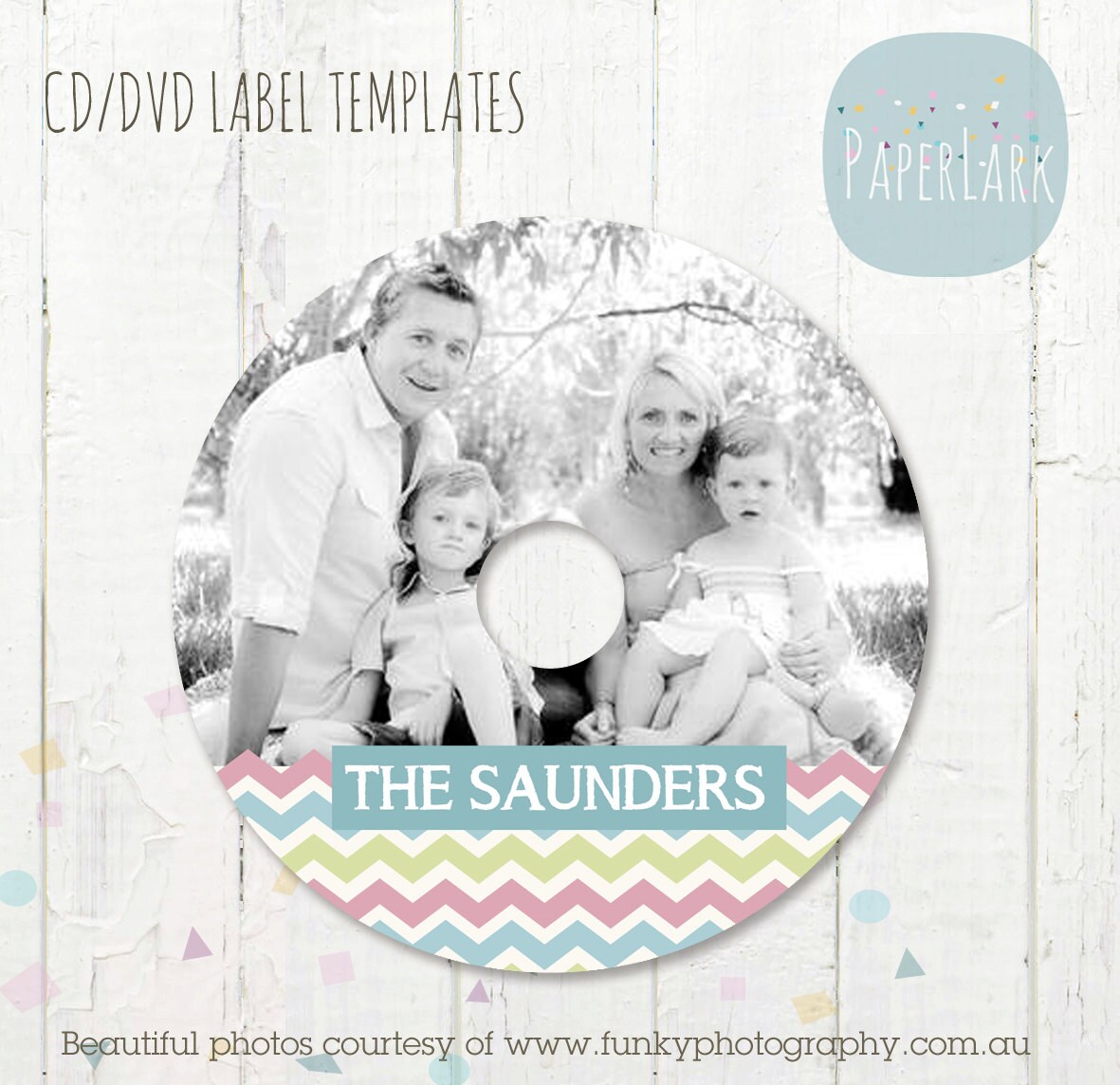 Cd/dvd Label Photoshop Template ES005 INSTANT Download - Etsy