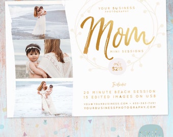 Mothers Day Mini, Mini Session, Mothers Day Flyers, Marketing Board, Photography Marketing Board, Photoshop template - IM038