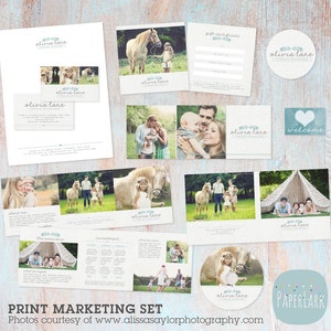 Photography Marketing Set BUNDLE and SAVE Print, Online, Forms & Contract Sets LG032 Instant Download image 2