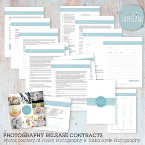 Photography Business Forms and Contracts NG007 INSTANT DOWNLOAD image 1