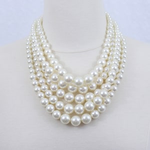 13-15mm NATURAL Freshwater Pearl Beads, Beautiful White Color Round  Shape,Pearl Bead AA+ Pearl, Great Quality PB1089