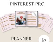 Pinterest Planner | Digital Planner | Dated Digital Planner | iPad Planner | GoodNotes Planner | Daily, Weekly, Monthly Planner