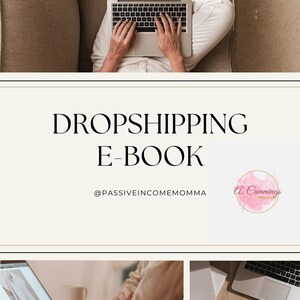 Drop Shipping Guide | Dropship | Amazon | Shopify | Make Money Online | Ebook | Mompreneur | Entrepreneur | Amazon Business Guide | TikTok image 2