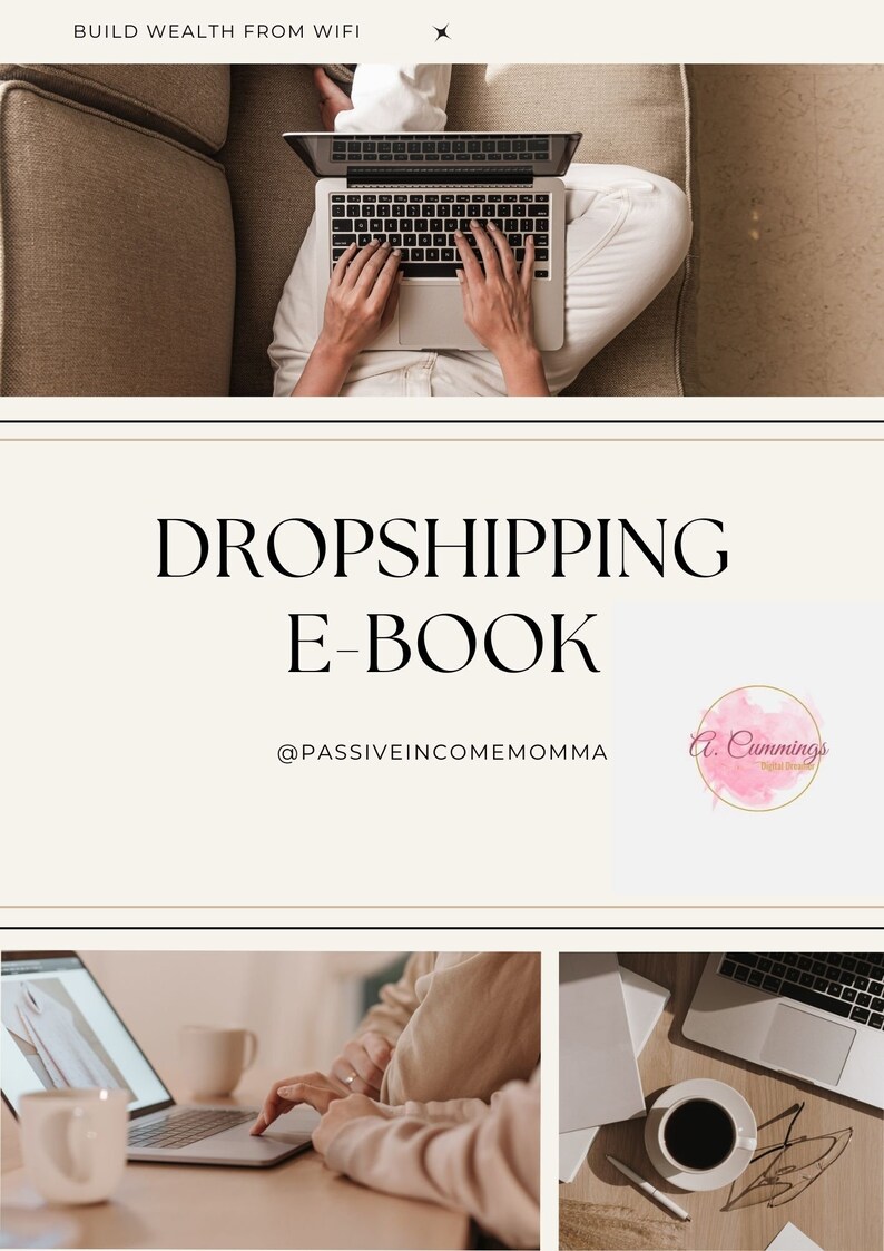 Drop Shipping Guide | Dropship | Amazon | Shopify | Make Money Online | Ebook | Mompreneur | Entrepreneur | Amazon Business Guide | TikTok image 2