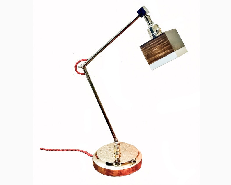 Industrial Pharmacy Lamp Mid Century Modern Adjule Desk Articulating Steampunk