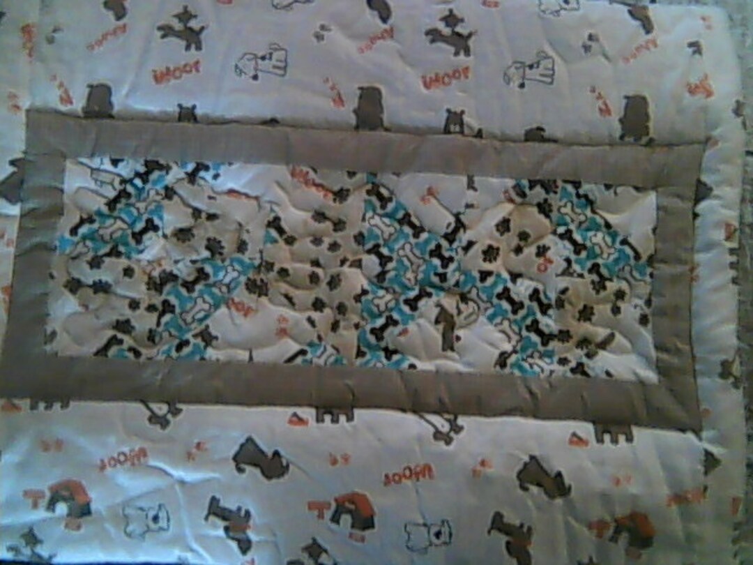 Quilted Dog Mat, Bed, Blanket, Unique. Etsy